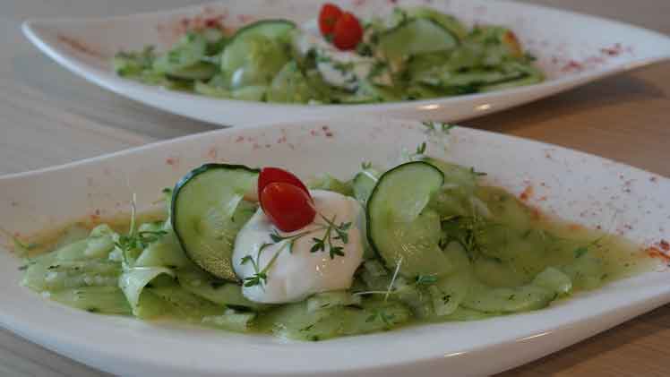 Komkommersalade Zoet Zuur